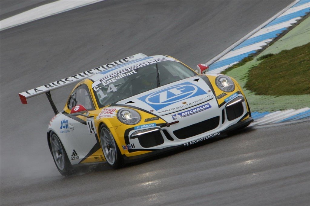 Christian Engelhart tog dobbeltpole på Hockenheim.
(Foto: Natascha Theisen)